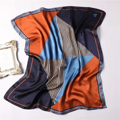 Nellou Luxury Brand Silk Scarf