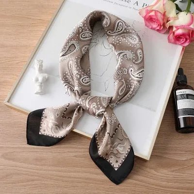 Nellou Luxury Brand Silk Scarf
