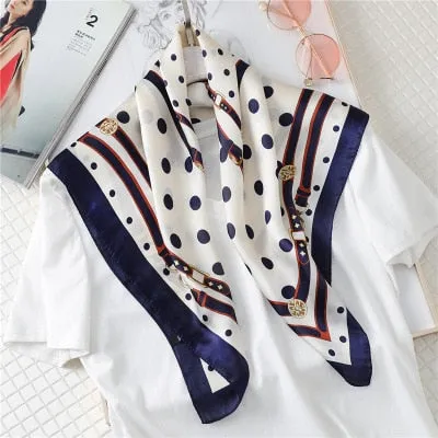 Nellou Luxury Brand Silk Scarf