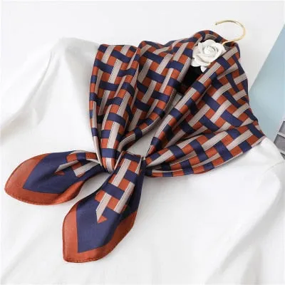 Nellou Luxury Brand Silk Scarf