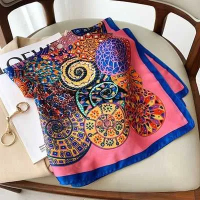 Nellou Luxury Brand Silk Scarf