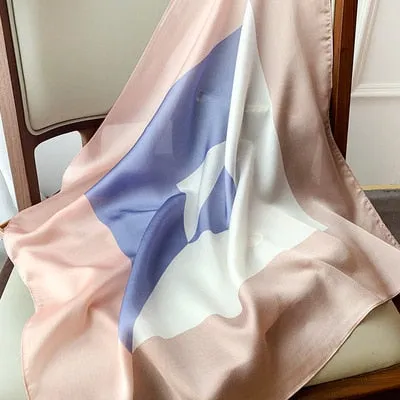 Nellou Luxury Brand Silk Scarf