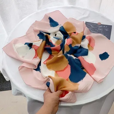 Nellou Luxury Brand Silk Scarf