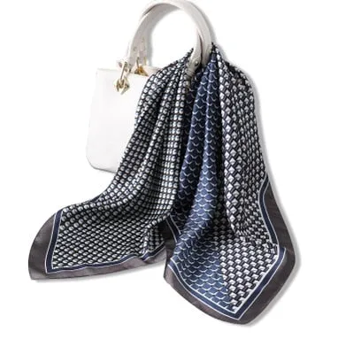 Nellou Luxury Brand Silk Scarf