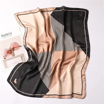Nellou Luxury Brand Silk Scarf