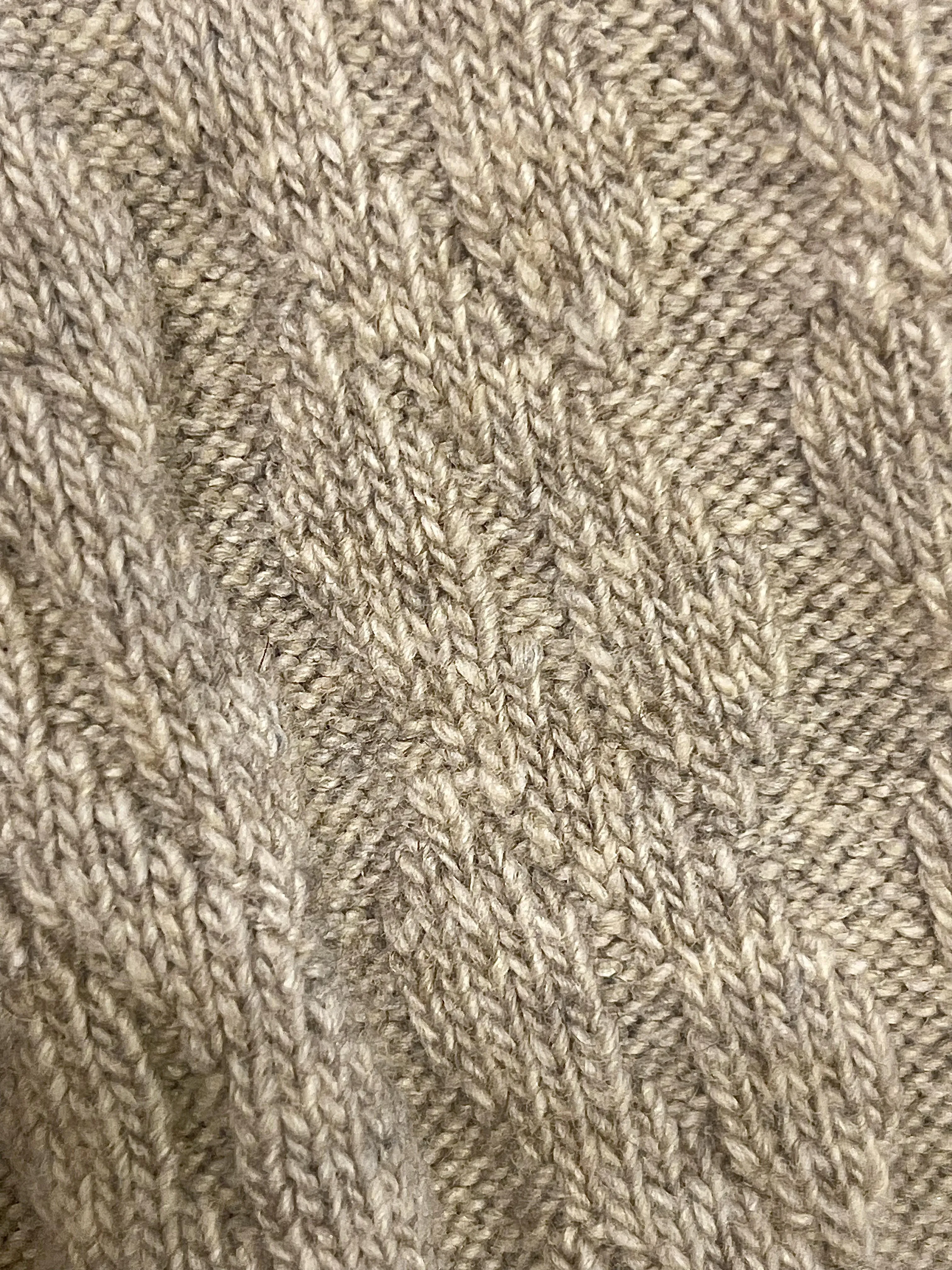OroBlu Gwen Cashmere Sock - Beige