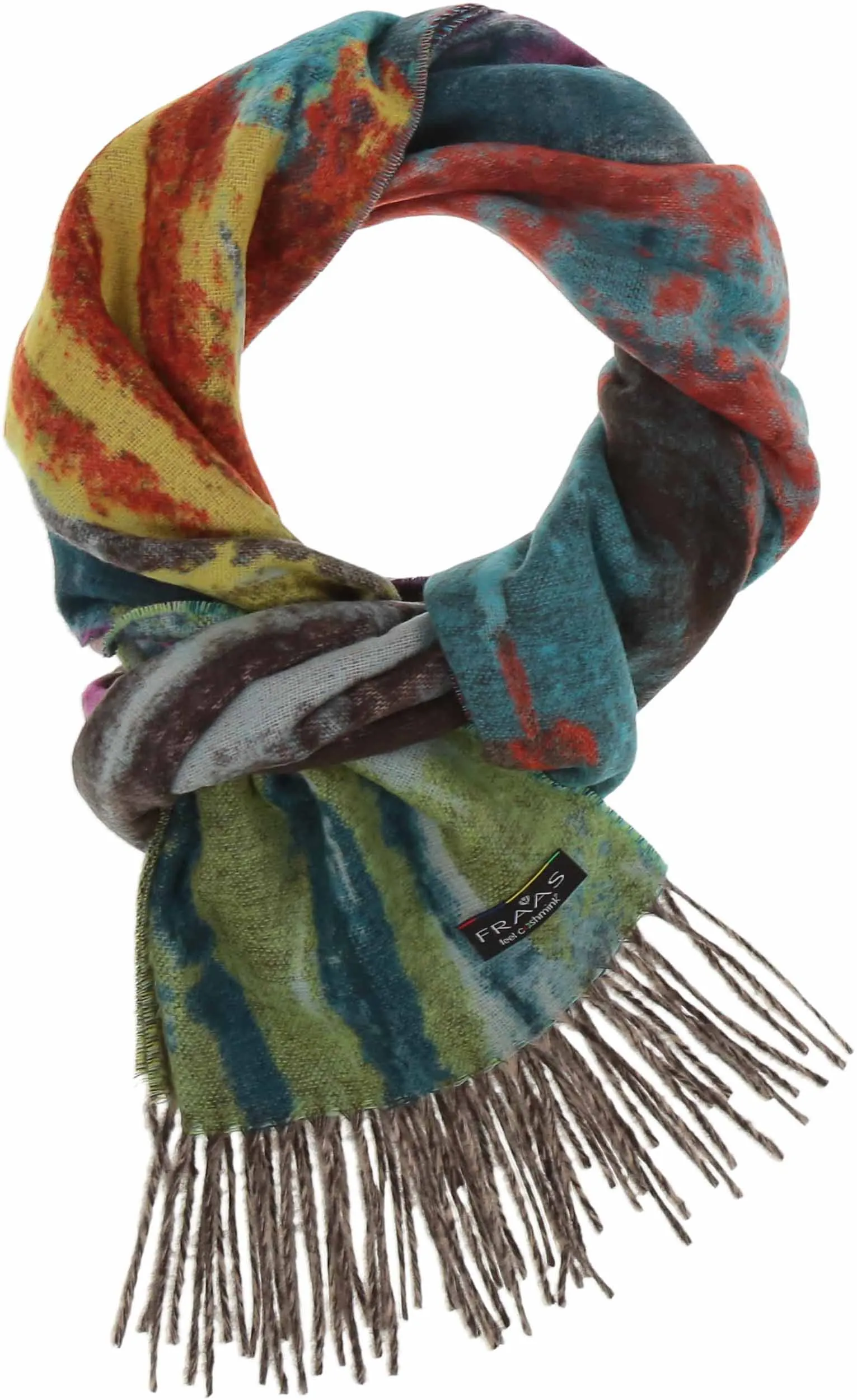 Rainbow Brushes Cashmink Scarf