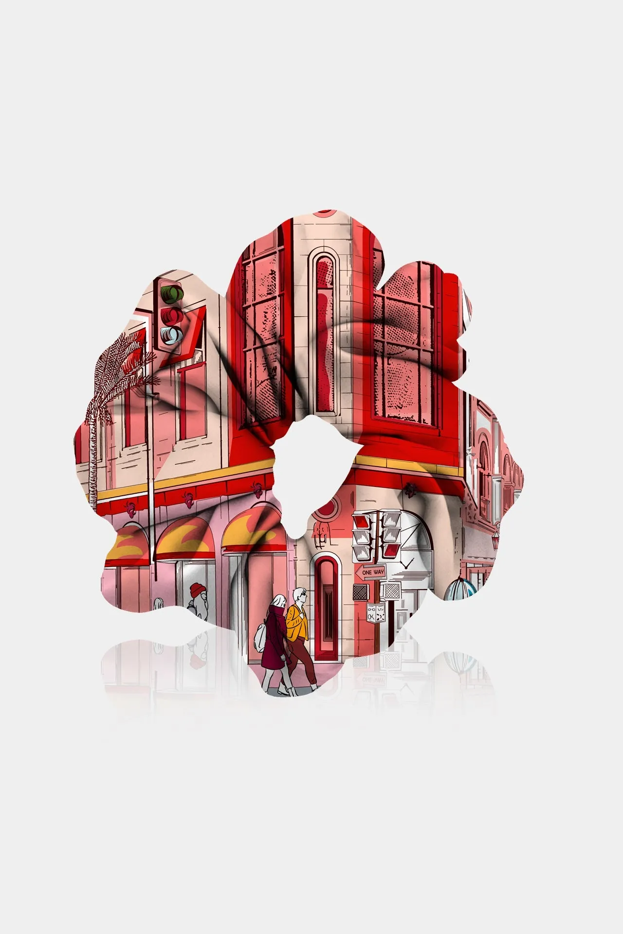 Rodeo Drive Print Silk Scrunchies
