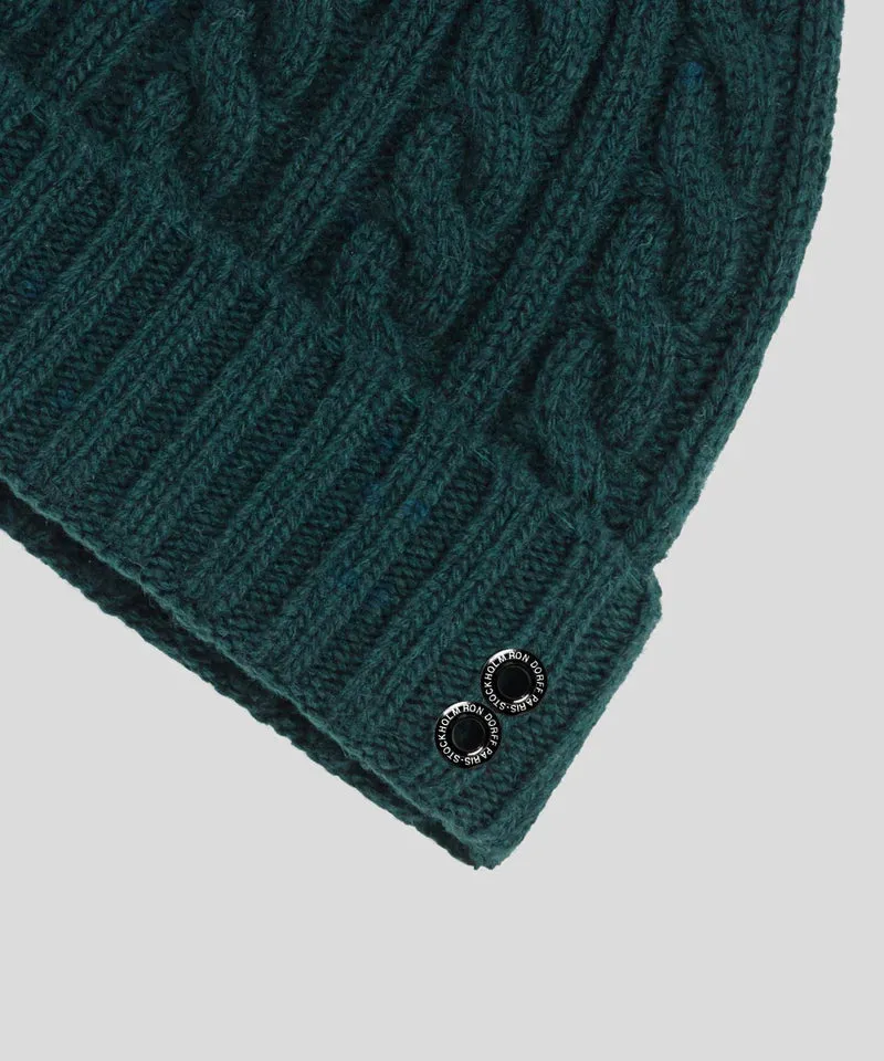 RON DORFF CASHMERE WOOL TELEMARK BEANIE - 2 COLORS