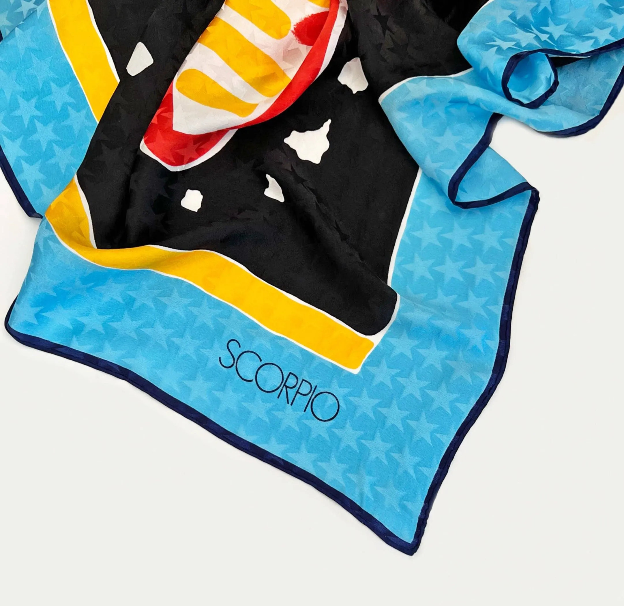 SCORPIO SILK SCARF - CHLOE FREMANTLE