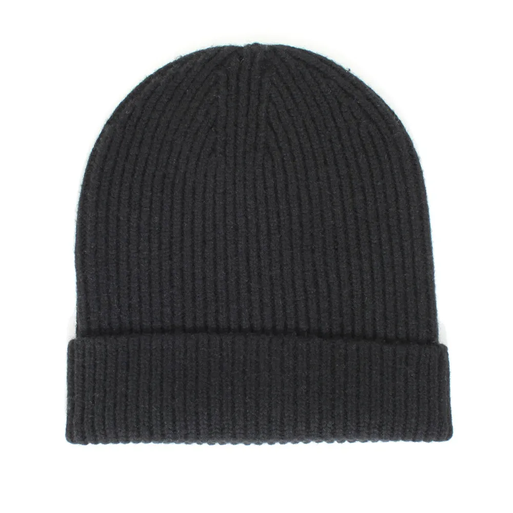 SFMOMA Cashmere Wool Hat: Black
