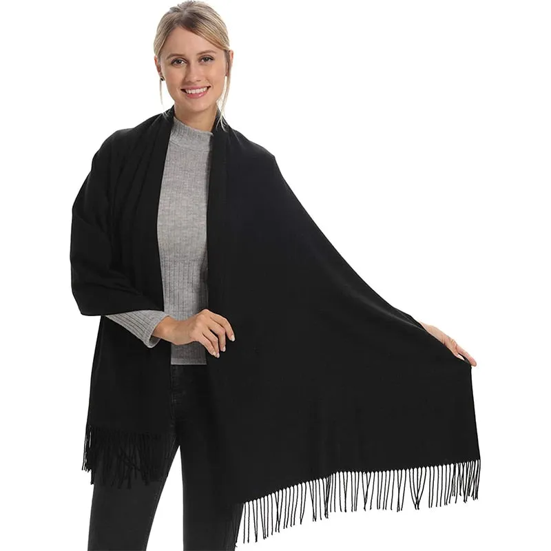 Solid Color Women Scarf