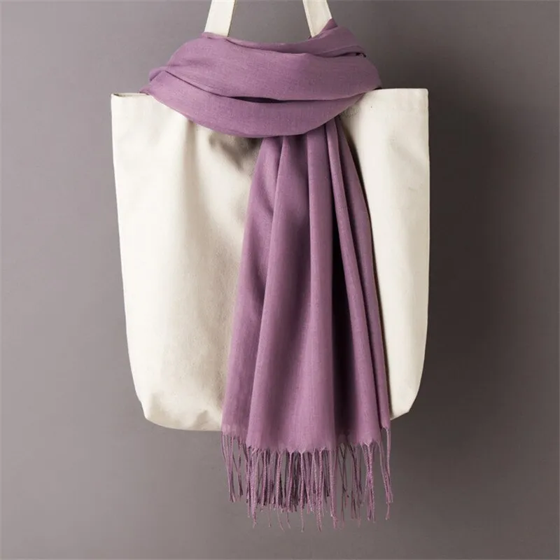 Solid Color Women Scarf