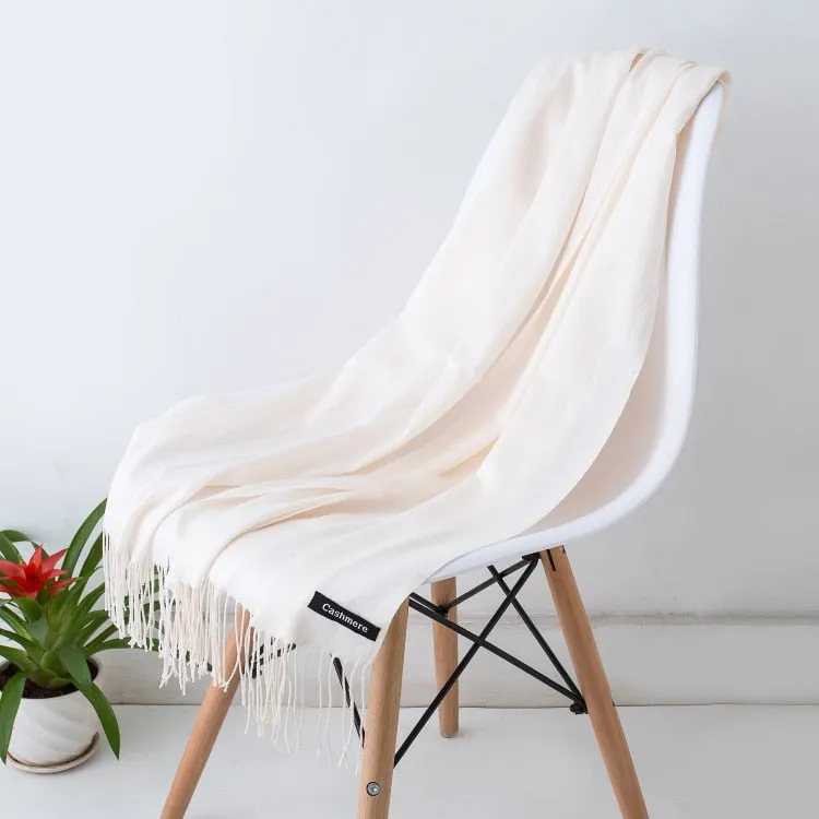 Solid Color Women Scarf