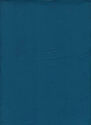 Steel Blue Jersey Knit Stretched Fabric Slip On Headwrap