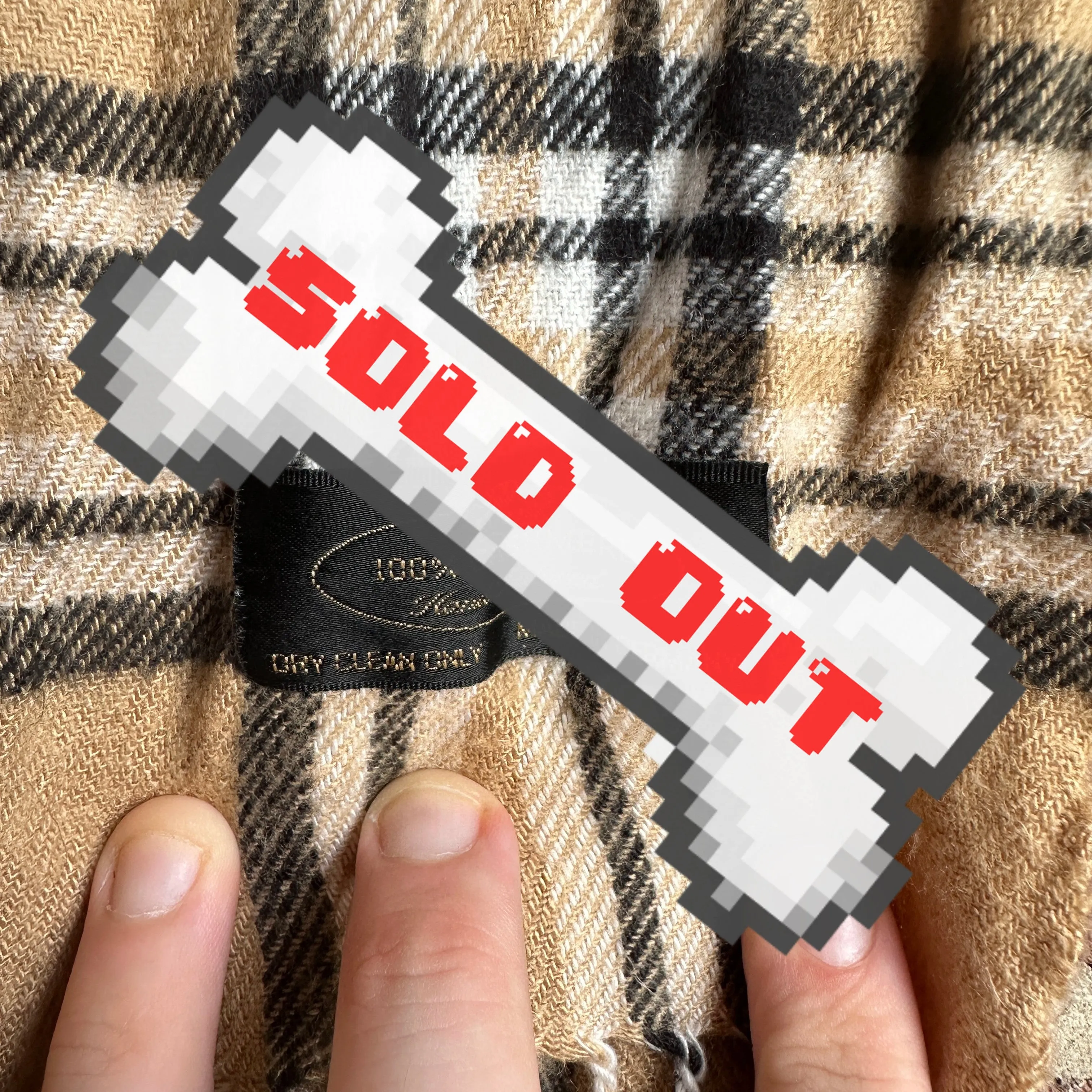 Tartan/Plaid Cashmere Scarf