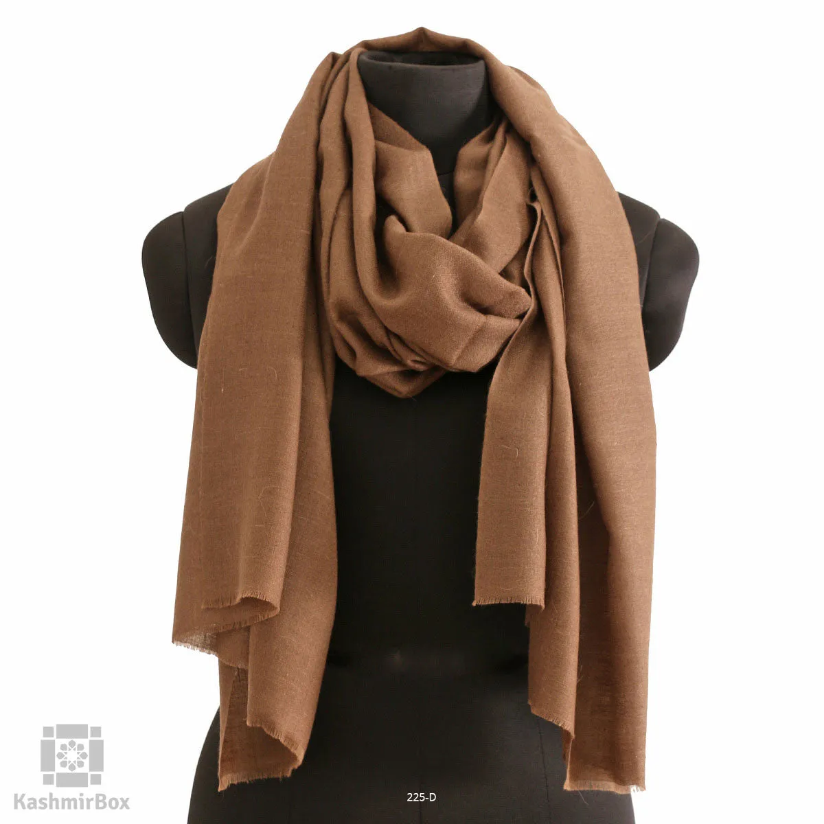 Tawny Brown Woolen Stole