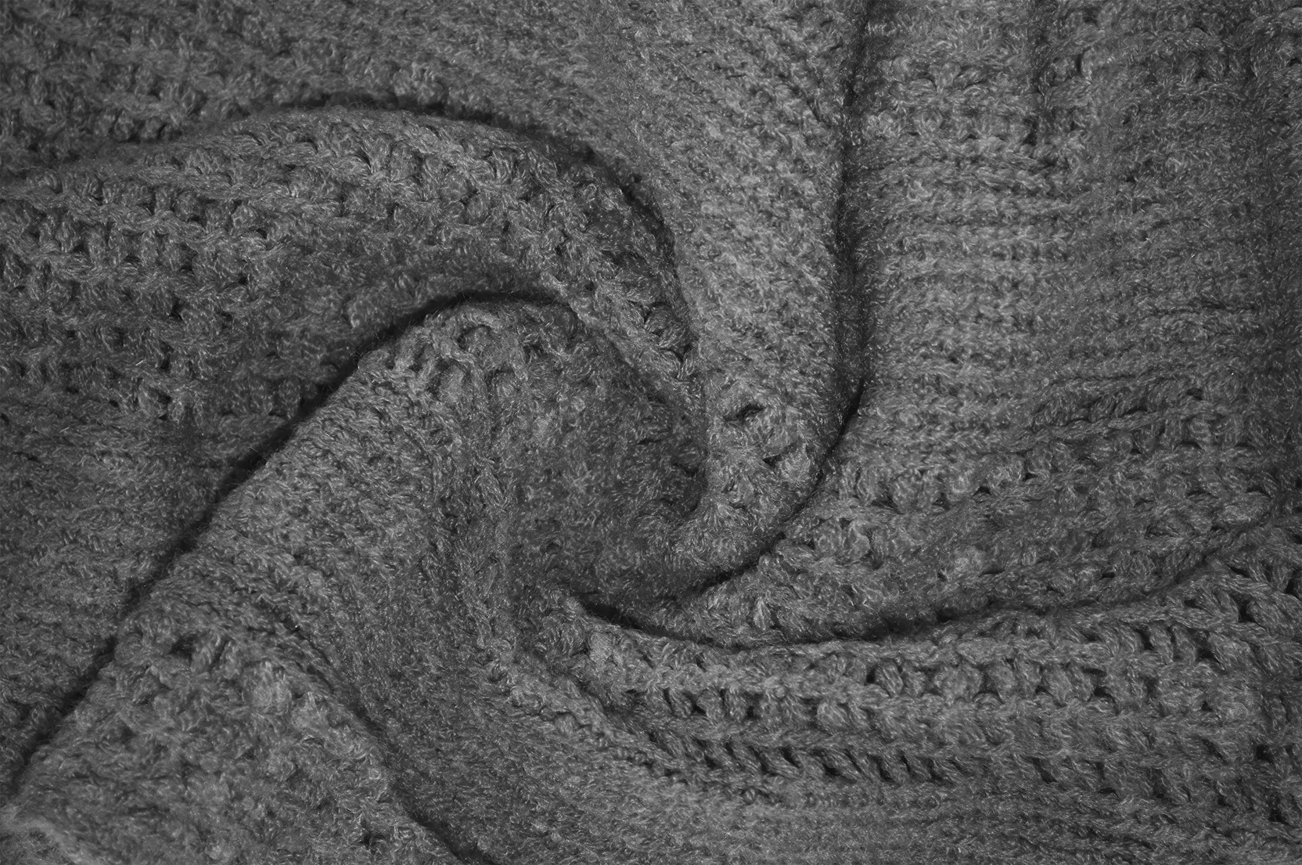 Womens Glamorous Chic Warm Knitted Winter Snood Infinity Loop Scarf