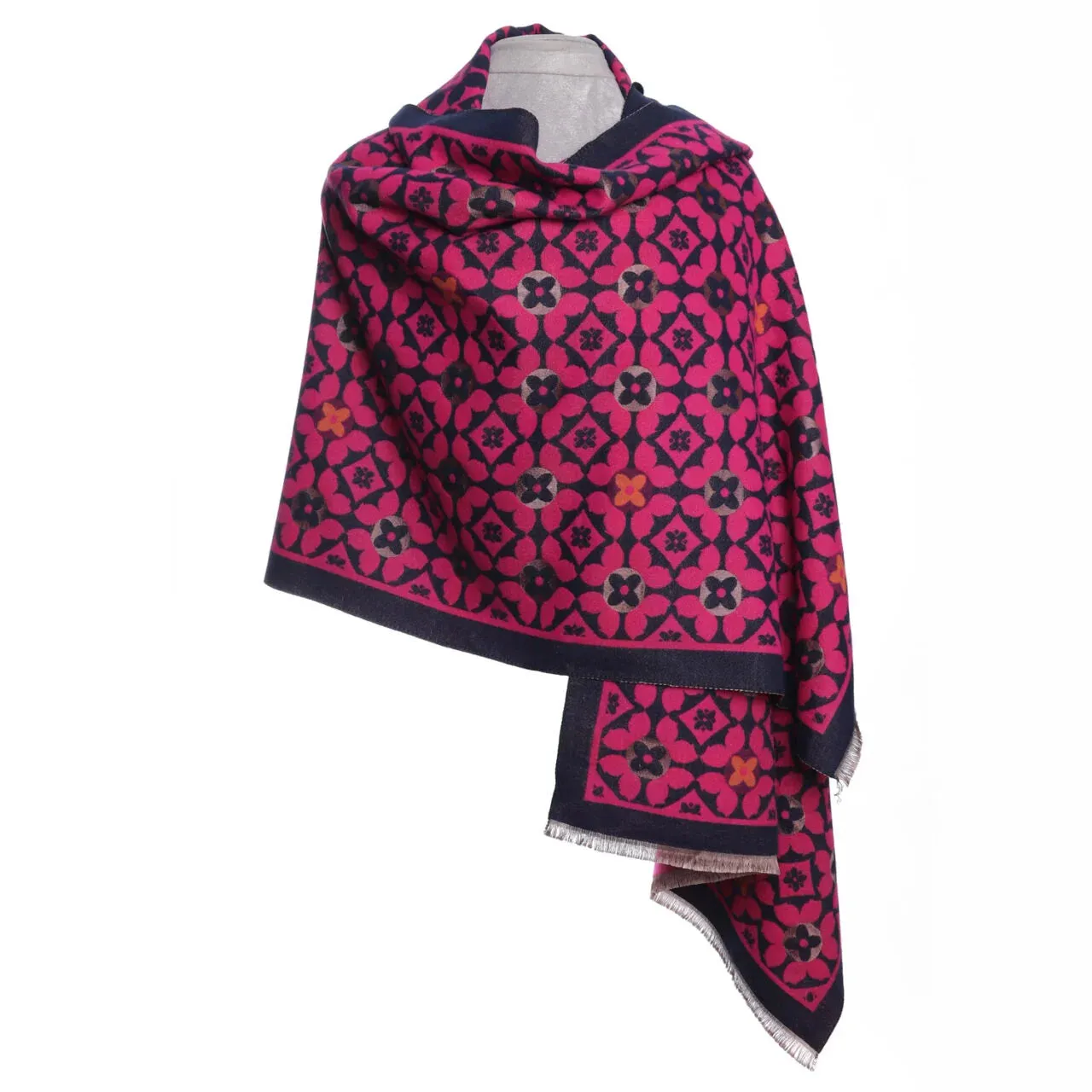 Wrap Reversible Hot Pink